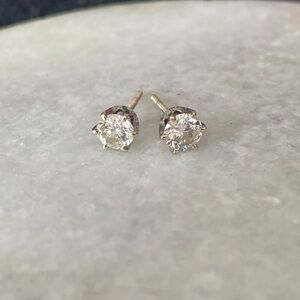 Diamond Stud Earrings